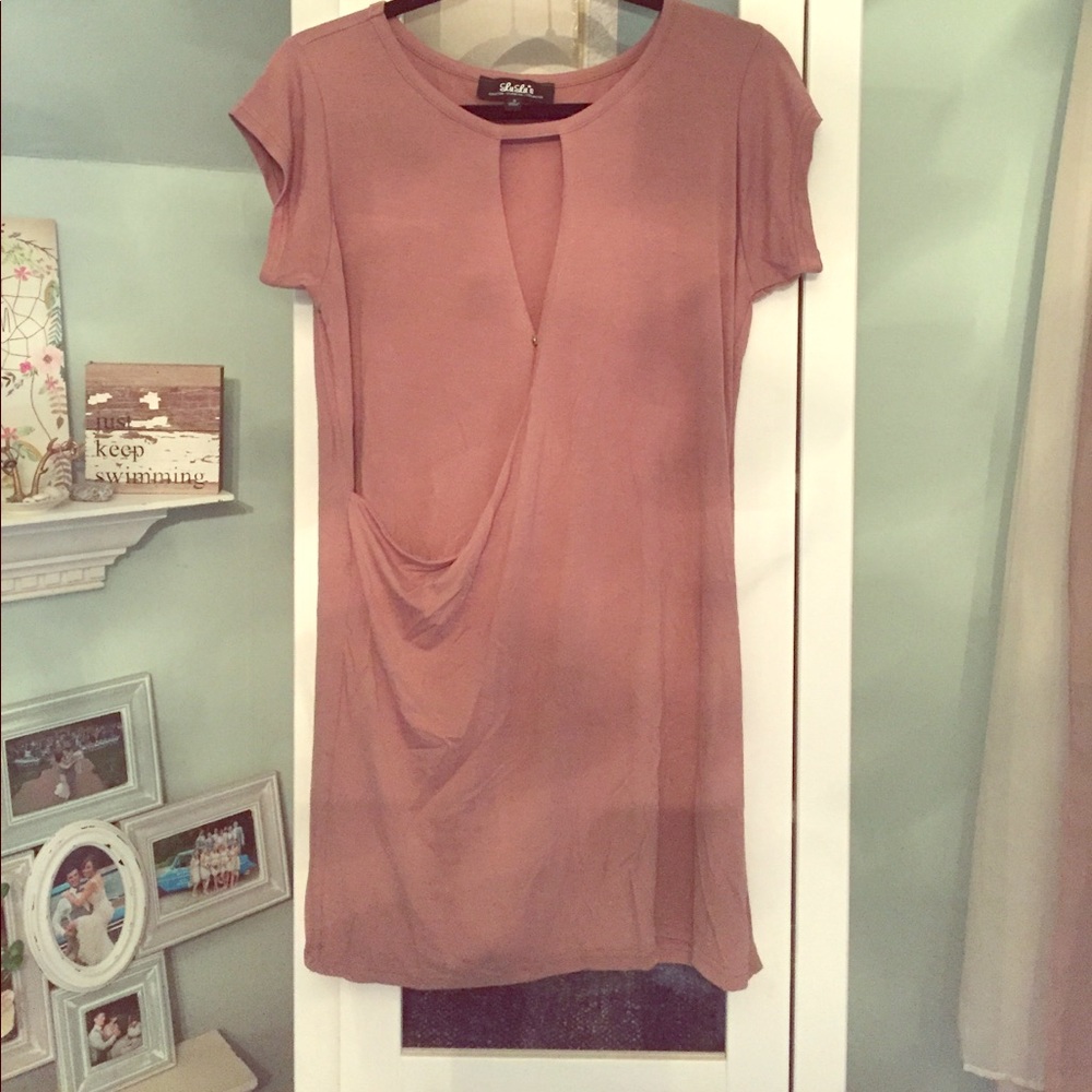 taupe lulus dress